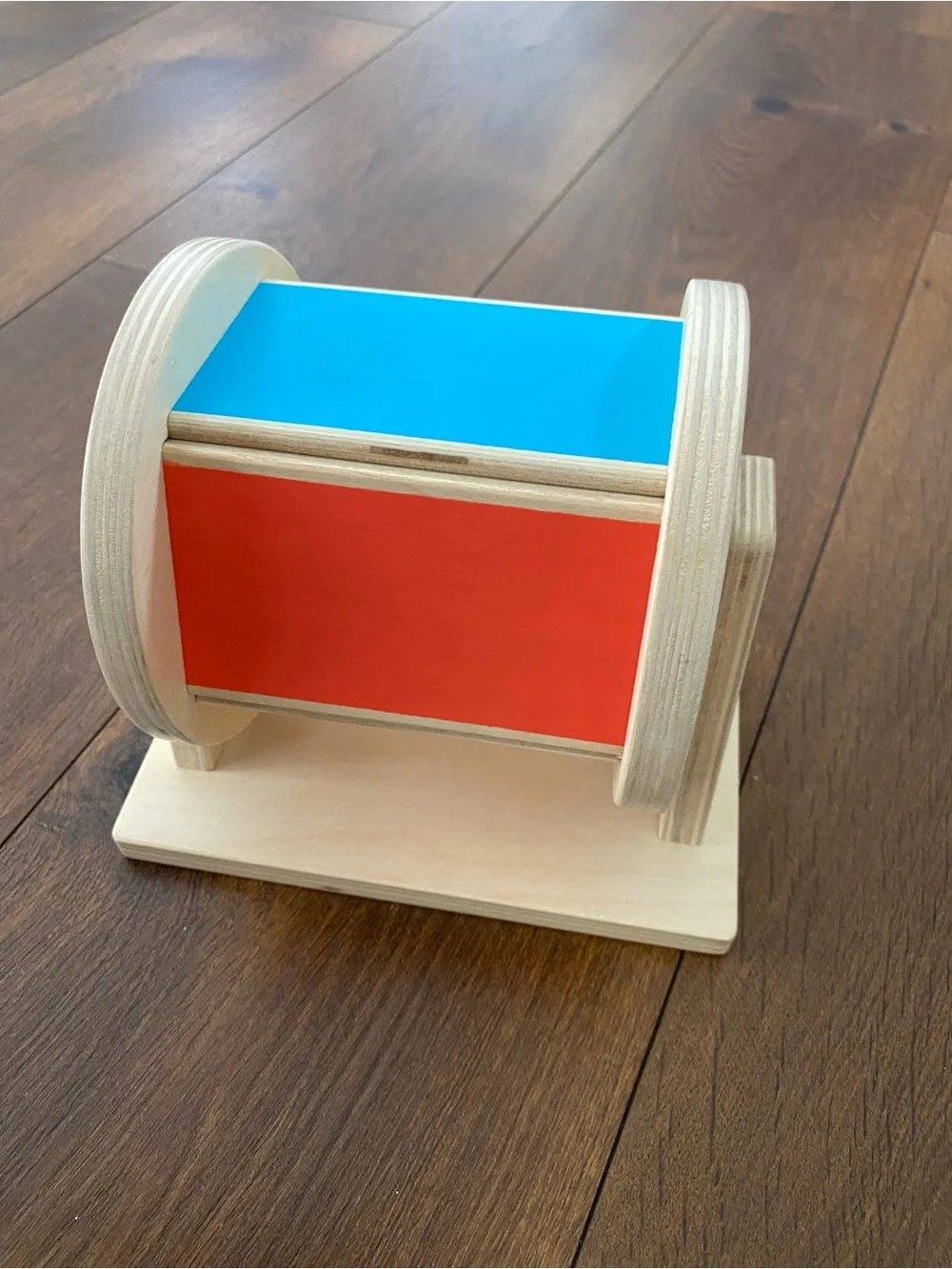 Wooden Color Spinner Toy